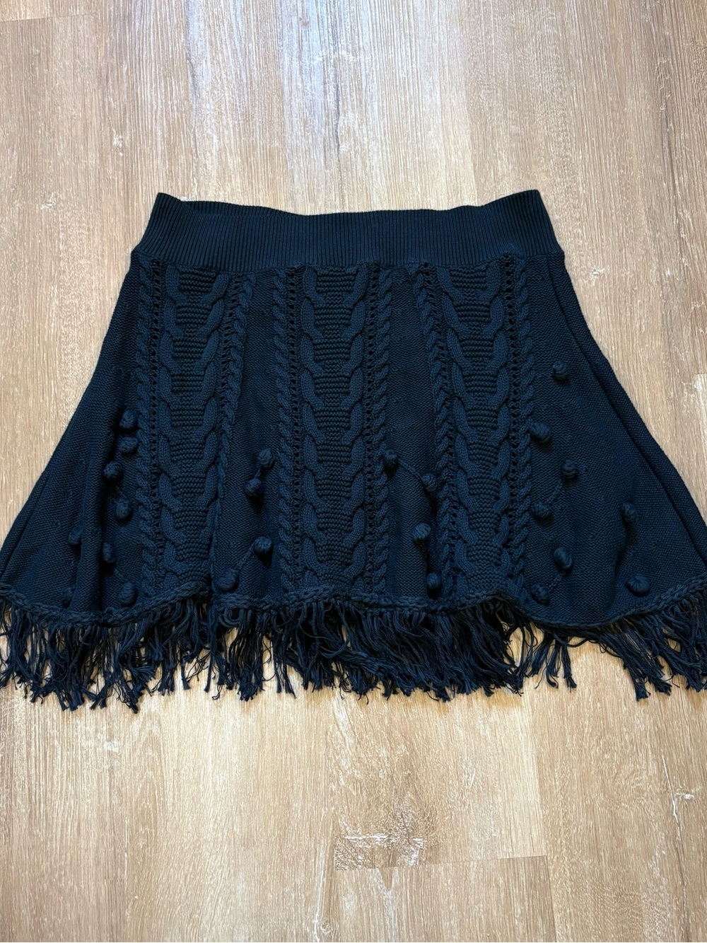 Free People Let’s Get Cozy Swit Knit Mini Skirt - Picture 2 of 6